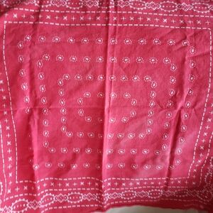 Vintage Elephant 1950's-60's Iconic Red Bandana